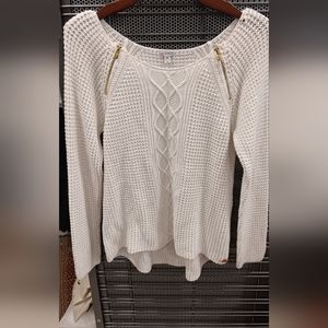 Guess Sweater zipper shoulders